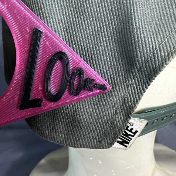 Vintage Nike Snapback Hat Olive Green Black Swoosh 90s Taiwan Adjustable Cap HTF - Picture 8 of 16